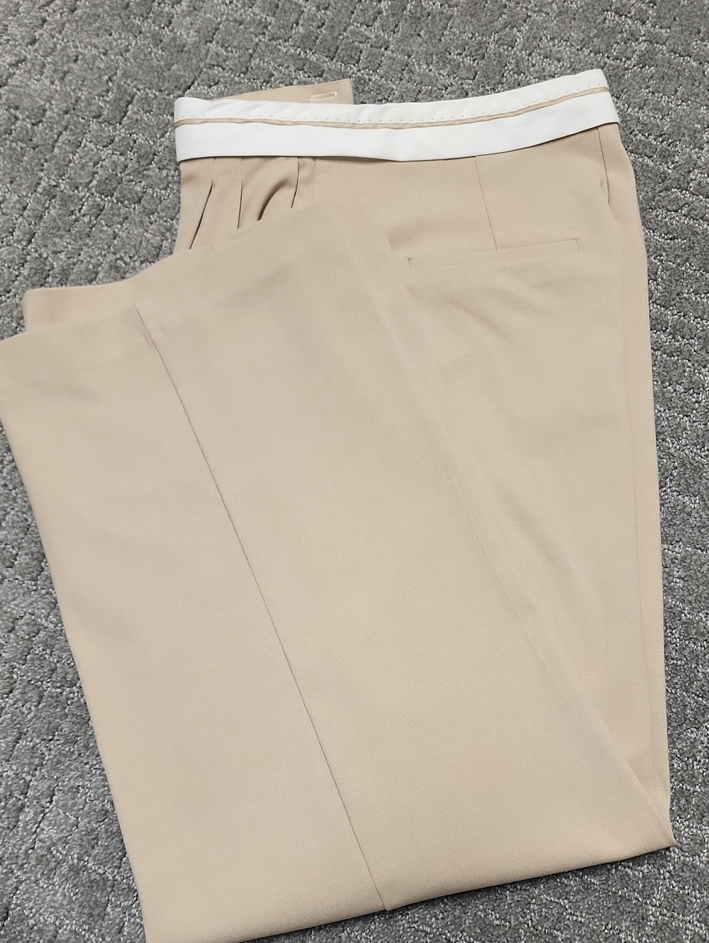 House of Harlow 1960 Khaki Dress Chinos in Light Beige